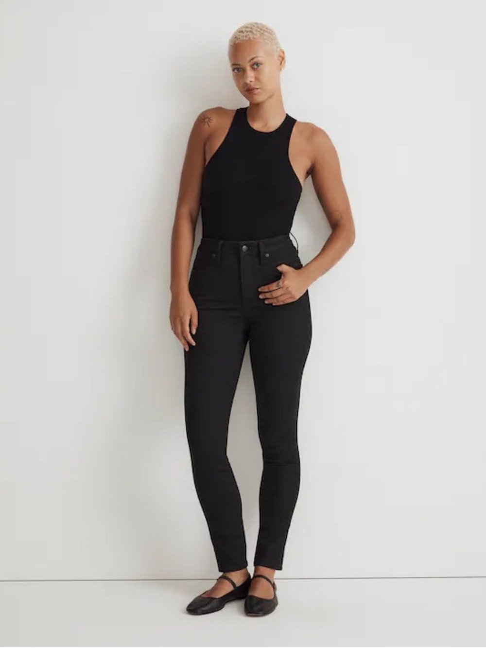 Madewell Curvy 10" High-Rise Skinny Jeans